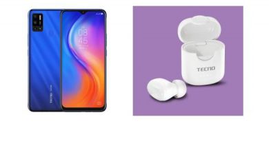 TECNO SPARK 6 Air smartphone and TWS Minipod M1